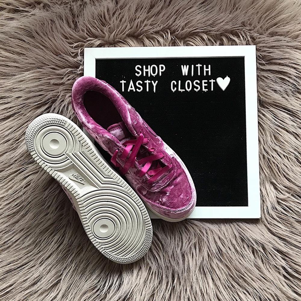 Nike velvet air force 1 LV8 sneakers - Picture 6 of 8